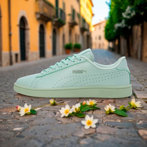 Smasher Women's Sneakers, Green Fog, extralarge-IND