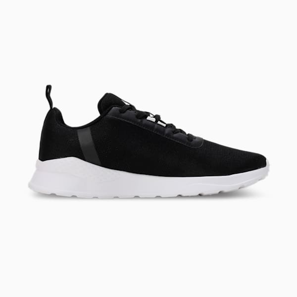 Flexrate Men's Sneakers, PUMA Black-Light Lime-PUMA White, extralarge-IND