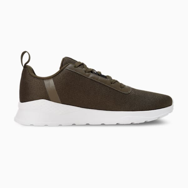 Flexrate Men's Sneakers, Deep Olive-Pristine-PUMA Black, extralarge-IND