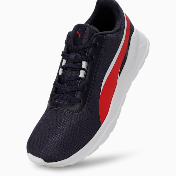 PUMA Flexrate Men's Sneakers, New Navy-High Risk Red-PUMA Black, extralarge-IND