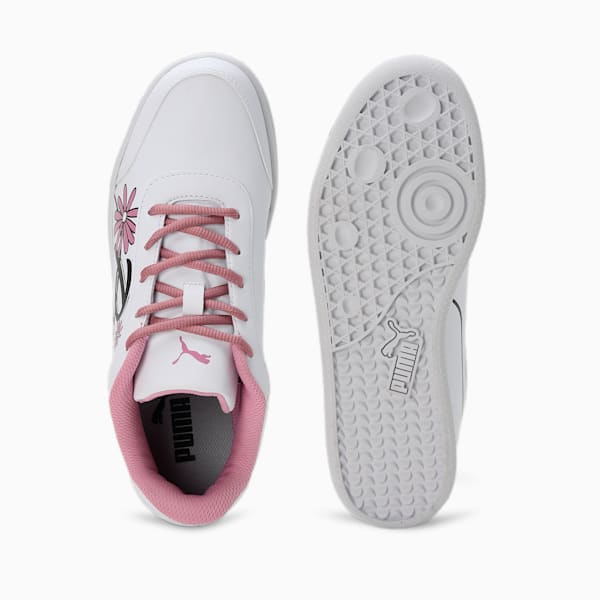 Puma Dreamcat Youth Sneakers, PUMA White-Lilac Chiffon-PUMA Black, extralarge-IND