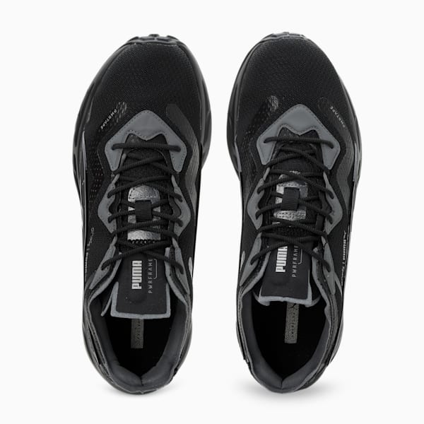 PUMA x one8 PWRFRAME Aerogram Sneakers, Puma Black-Puma Aged Silver, extralarge-IND