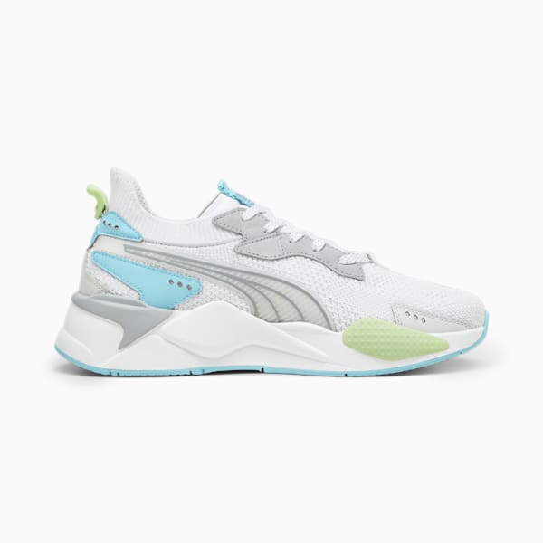 RS-XK Unisex Sneakers, PUMA White-Feather Gray, extralarge-IND