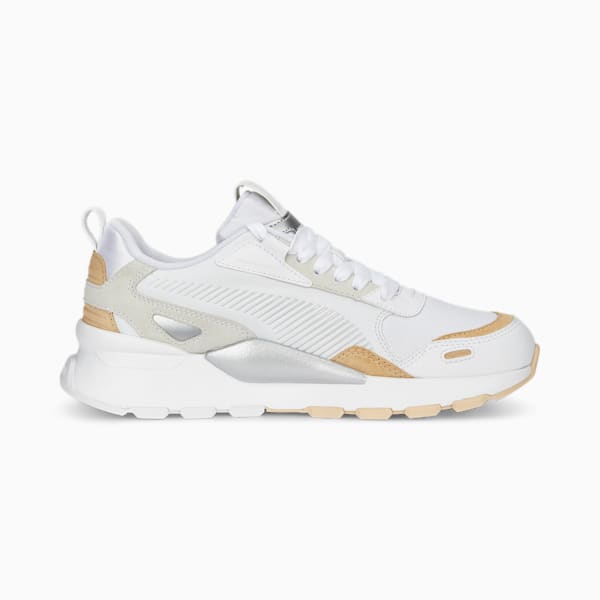 RS 3.0 Metallic Women's Sneakers, PUMA White-Cashew, extralarge-IND