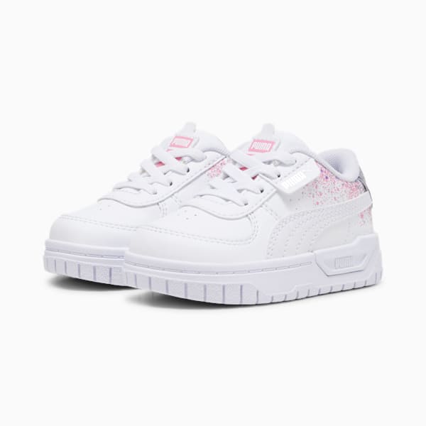 Tenis para bebés Cali Dream Starry Night, PUMA White-Strawberry Burst, extralarge