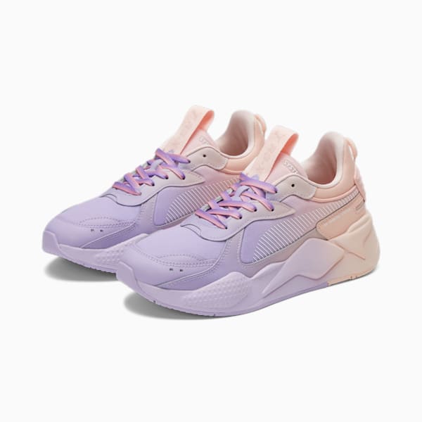 RS-X Faded Women's Sneakers, Vivid Violet-Rose Dust-PUMA White, extralarge