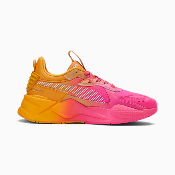 RS-X Faded Women's Sneakers, Glowing Pink-Desert Clay-PUMA White, extralarge