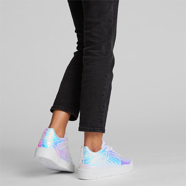 Tenis para mujer Slipstream , Iridescent-PUMA White, extralarge