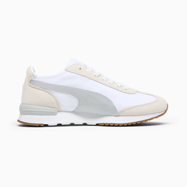 Tenis para hombre R78 Wind Nylon, PUMA White-Flat Light Gray, extralarge