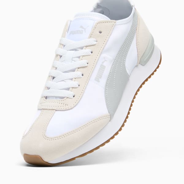 Tenis para hombre R78 Wind Nylon, PUMA White-Flat Light Gray, extralarge