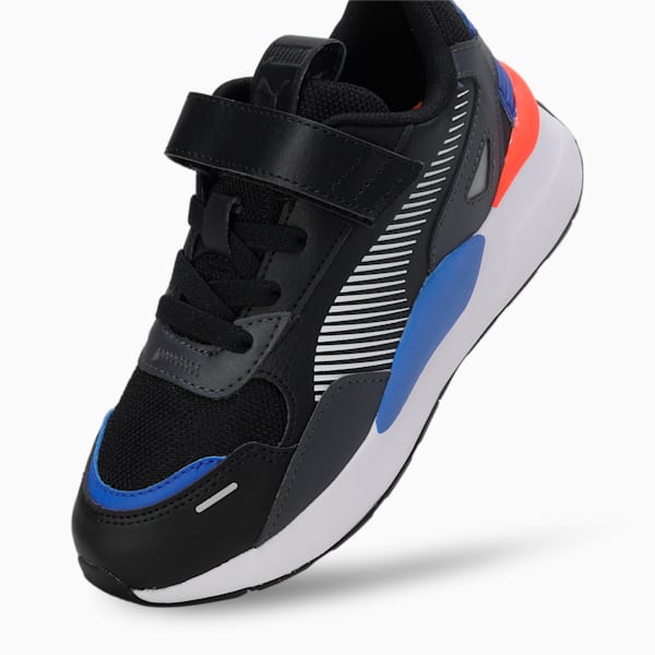 RS 3.0 Synth Pop Alternative Closure Kids' Sneakers, PUMA Black-Royal Sapphire, extralarge-IND
