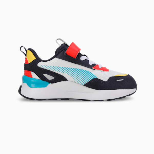 RS 3.0 Future Vintage Alternative Closure Kids' Sneakers, PUMA White-Speed Blue, extralarge-IND
