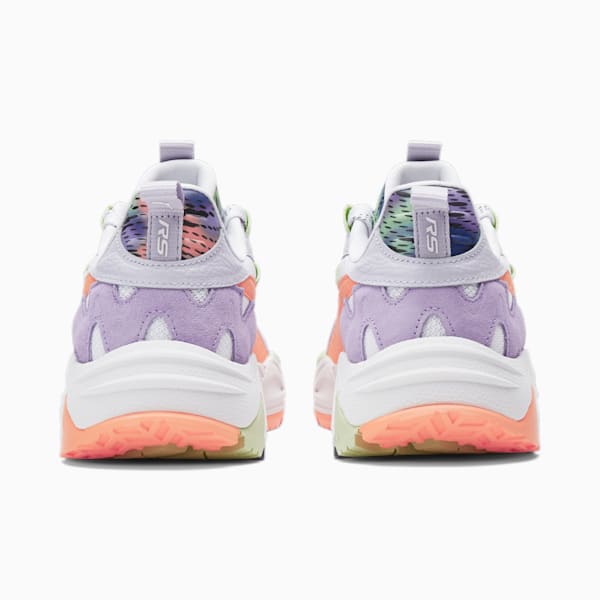 RS-TRCK Feelin' Xtra Women's Sneakers , PUMA White-Orange Peach-Vivid Violet, extralarge