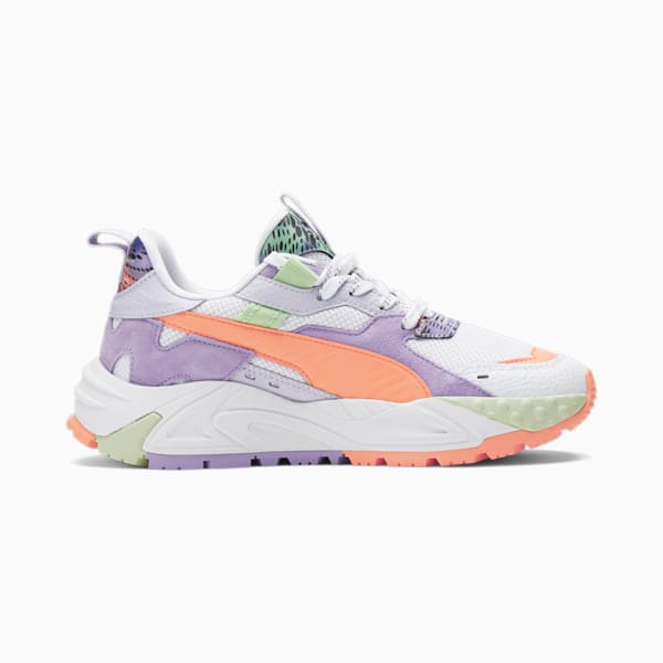 RS-TRCK Feelin' Xtra Women's Sneakers , PUMA White-Orange Peach-Vivid Violet, extralarge