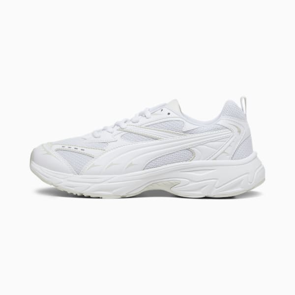 PUMA Morphic Base Men's Sneakers, PUMA White-Sedate Gray, extralarge