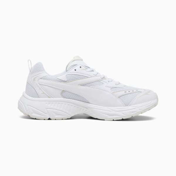 ユニセックス プーマ モーフィック ベース スニーカー, PUMA White-Sedate Gray, extralarge-JPN