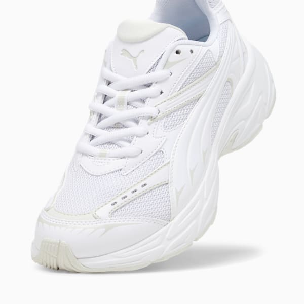 ユニセックス プーマ モーフィック ベース スニーカー, PUMA White-Sedate Gray, extralarge-JPN