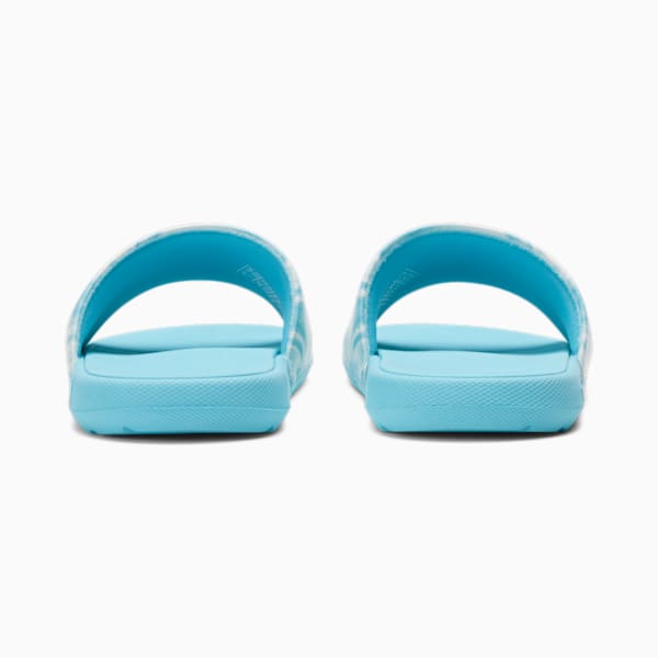 Light blue puma slides 2025