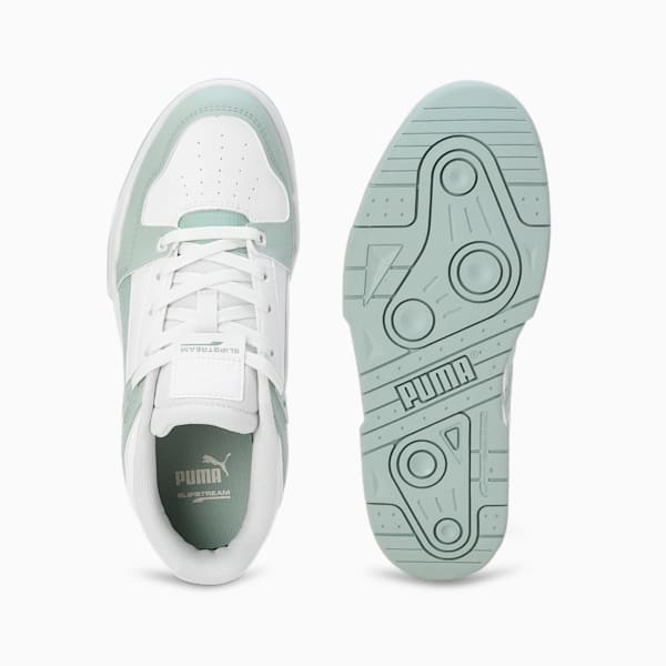 Slipstream Deboss Women's Sneakers, Green Fog-Warm White, extralarge-IND