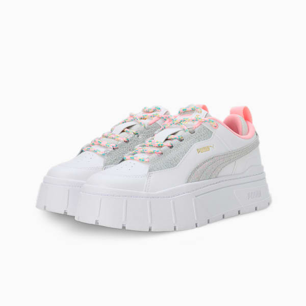 Mayze Stack Fashion Women's Sneakers, PUMA White, extralarge-IND