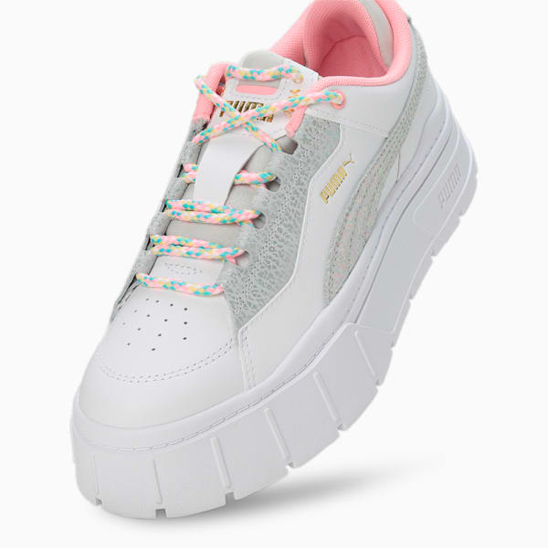 Mayze Stack Fashion Women's Sneakers, PUMA White, extralarge-IND