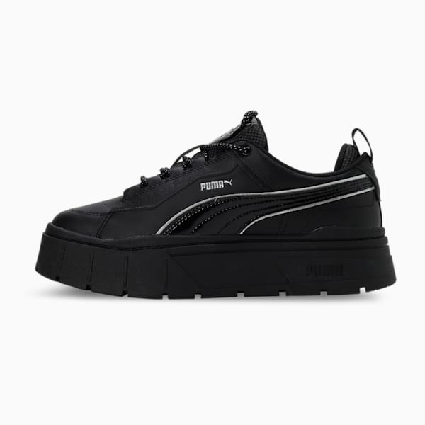 Mayze Stack XPL BM Art Women's Sneakers, PUMA Black, extralarge-IND