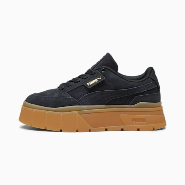 ウィメンズ メイズ スタック ソフト ウィンター スニーカー, PUMA Black, extralarge-JPN