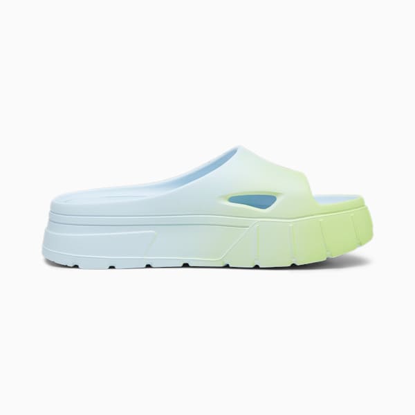Mayze Stack Beach Days Women's Sandals, Icy Blue-Spring Fern, extralarge-IND