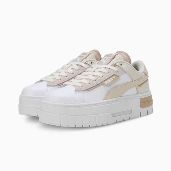 Mayze Crashed Self-Love Women's Sneakers, PUMA White, extralarge-IND