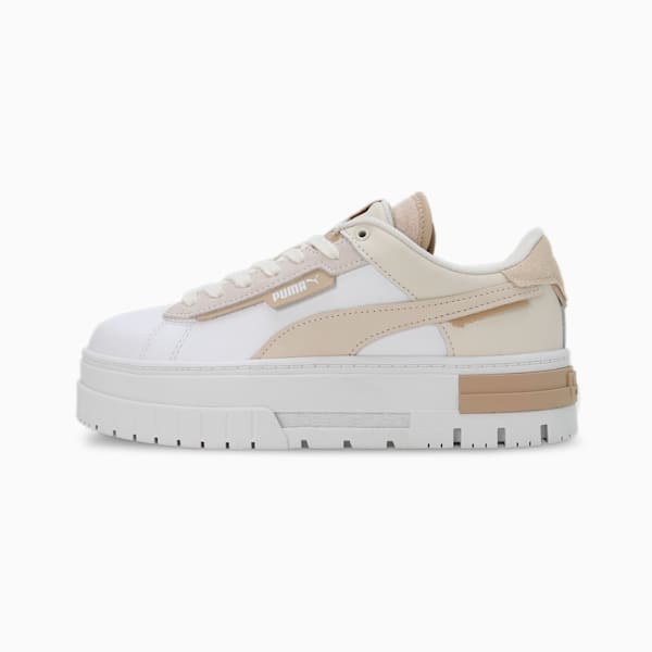 Mayze Crashed Self-Love Women's Sneakers, PUMA White, extralarge-IND