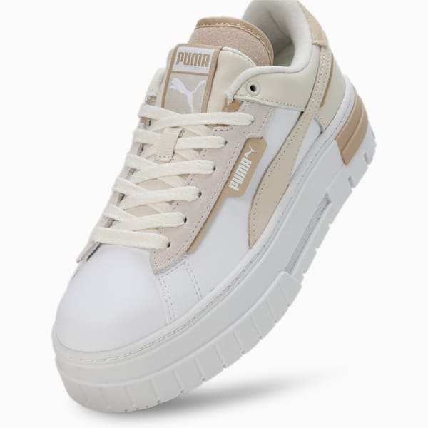 Mayze Crashed Self-Love Women's Sneakers, PUMA White, extralarge-IND