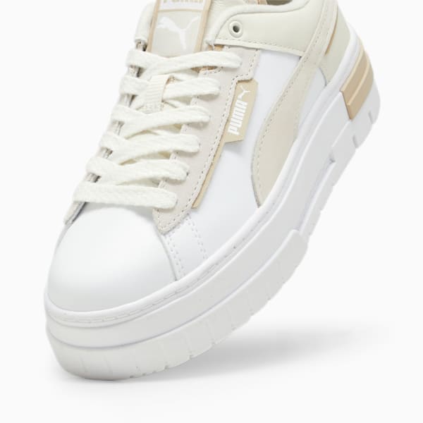 ウィメンズ メイズ クラッシュド セルフラブ スニーカー, PUMA White, extralarge-JPN
