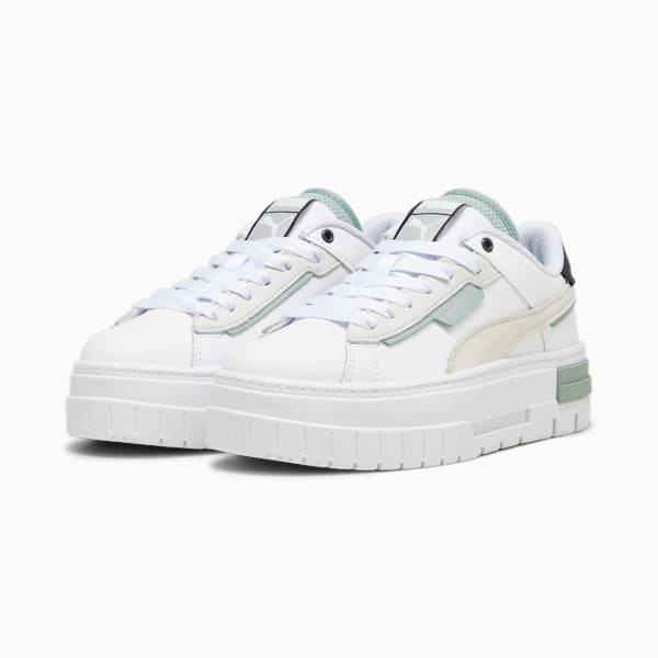 Mayze Crashed PRM Women's Sneakers, PUMA White, extralarge-AUS