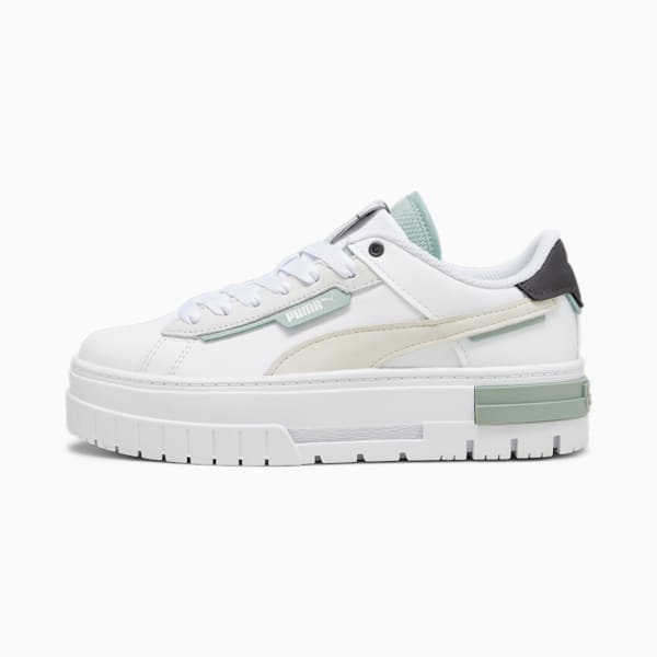 Mayze Crashed PRM Women's Sneakers, PUMA White, extralarge-AUS