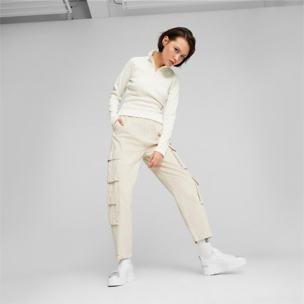 Mayze Tomorrowland Fashion Women's Sneakers, PUMA White, extralarge-IND
