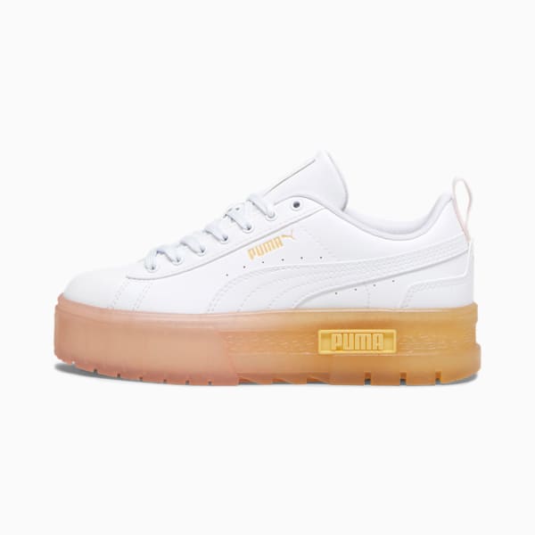 Mayze Beach Days Women's Sneakers, PUMA White-Frosty Pink, extralarge