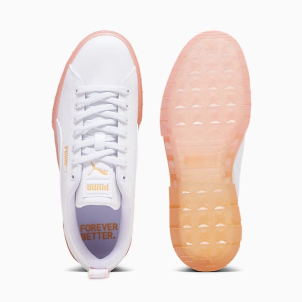 Mayze Beach Days Women's Sneakers, PUMA White-Frosty Pink, extralarge