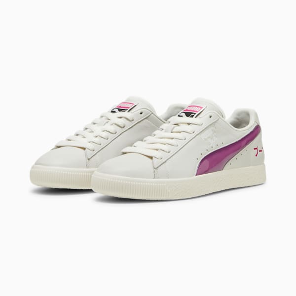 Clyde Tokyo Sneakers, Sedate Gray-Pinktastic, extralarge