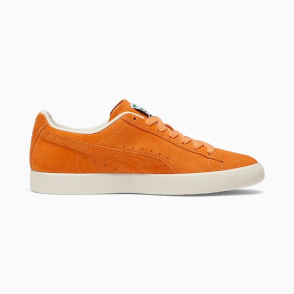 Clyde ATL Sneakers, Bright Melon-Frosted Ivory, extralarge