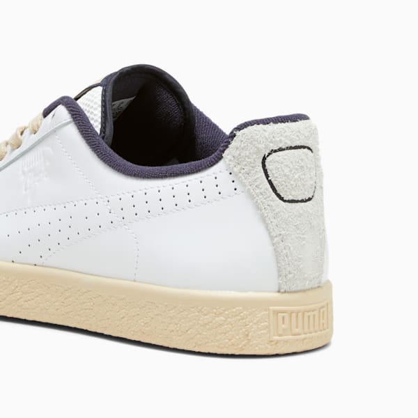 Clyde Service Line Sneakers, PUMA White, extralarge