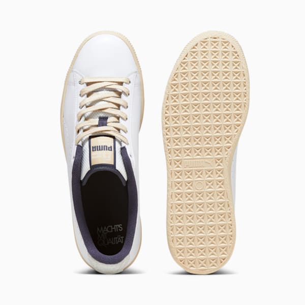 Sneakers Clyde Service Line, PUMA White, extralarge