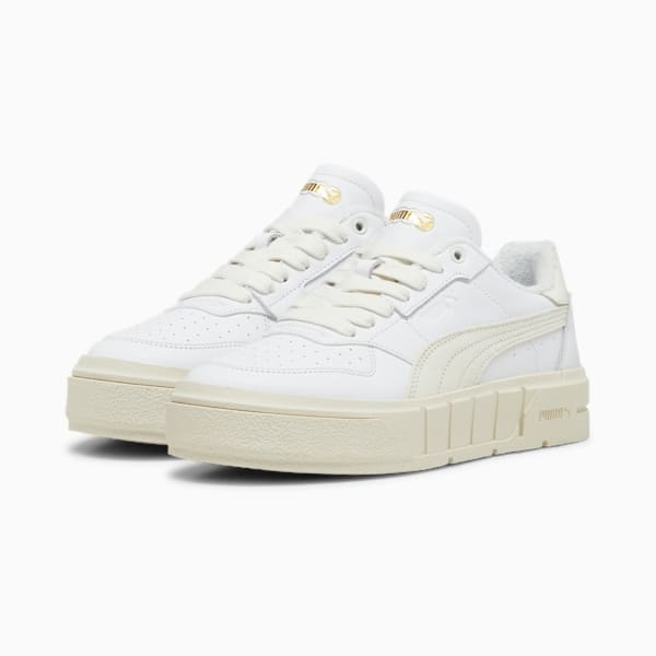 Tenis PUMA Cali Court Jeux Sets para mujer, PUMA White-Marshmallow, extralarge