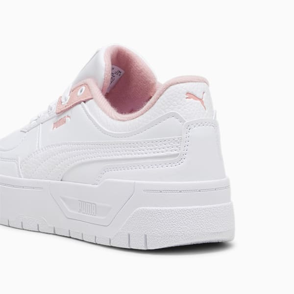 Cali Dream Clean Women's Sneakers, PUMA White-Peach Smoothie, extralarge-IND