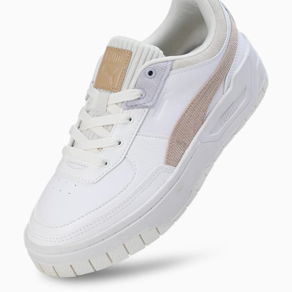 Cali Dream Corduroy Chic Women's Sneakers, PUMA White-Sand Dune, extralarge-IND