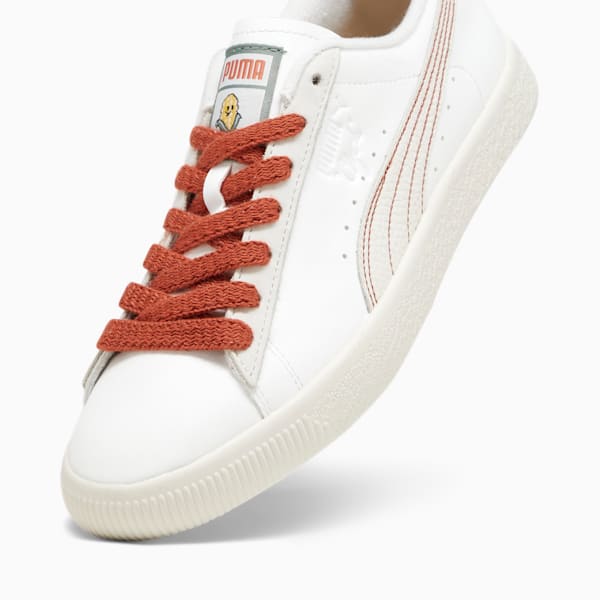 Clyde Huskie Sneakers, PUMA White, extralarge