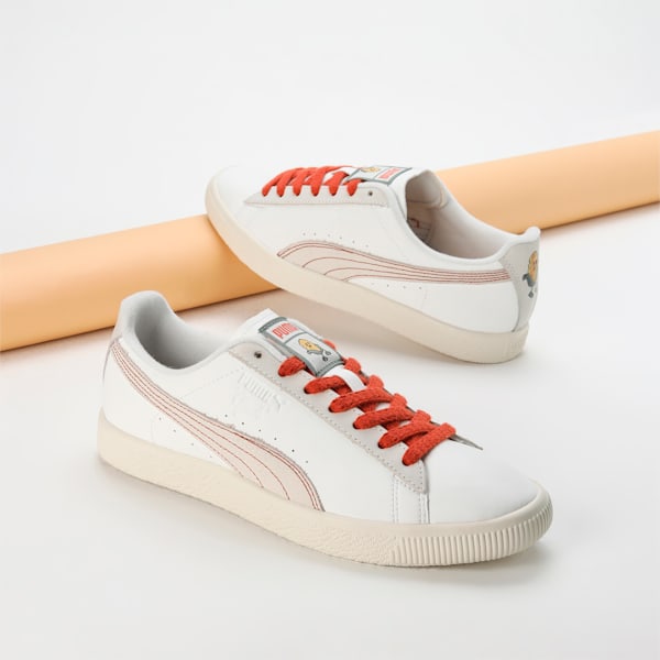 Clyde Huskie Unisex Sneakers, PUMA White, extralarge-IND