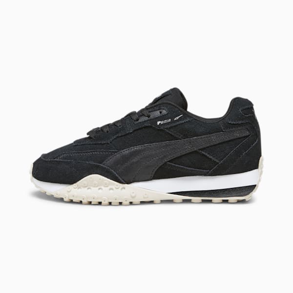 Blacktop Rider Femme Women's Sneakers, PUMA Black-Alpine Snow, extralarge-IND