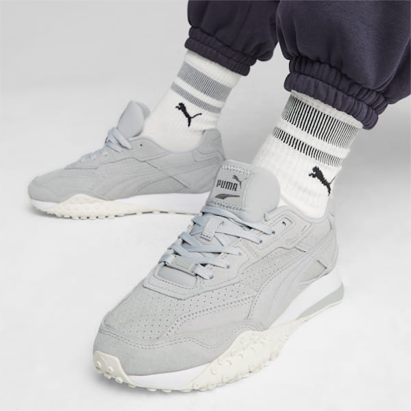 Tenis Blktop Rider Femme para mujer, Ash Gray-Warm White, extralarge