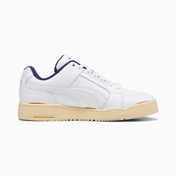 ユニセックス スリップストリーム ロウ THE NEVERWORN II スニーカー, PUMA White-New Navy-Light Straw, extralarge-JPN