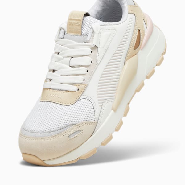 RS 3.0 Soft Women's Sneakers, Warm White-Feather Gray, extralarge-IND